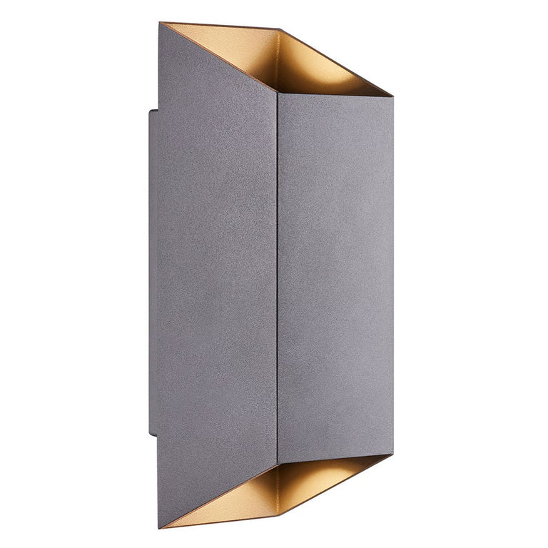 Nico Square 22 Wall Light Anthracite - 2218221050