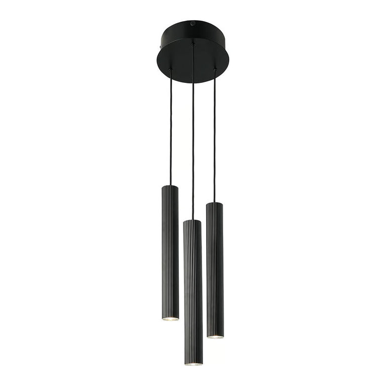Vico 3 Light Pendant Black - 2412123003