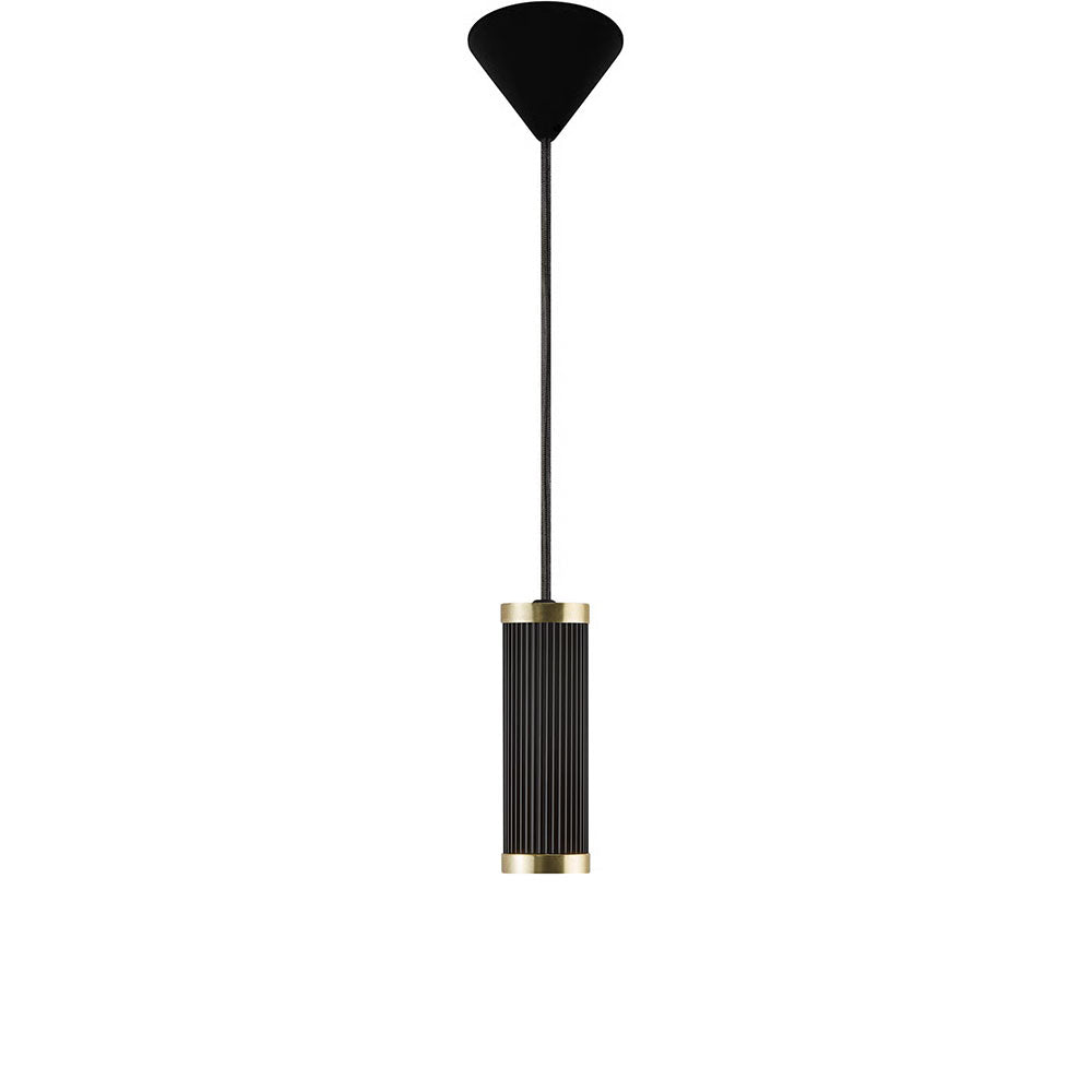 Galloway Pendant Kit Black / Brass - 2011053003