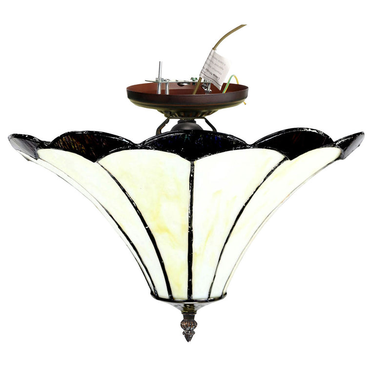 Florence Tiffany Flush Pendant - TL-OF78