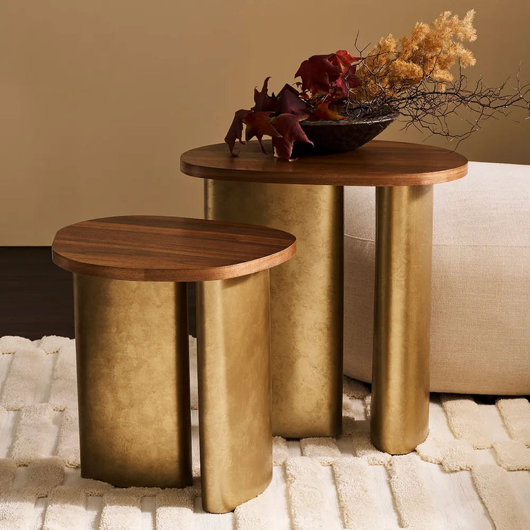 Audrey Large Side Table Walnut - 33351