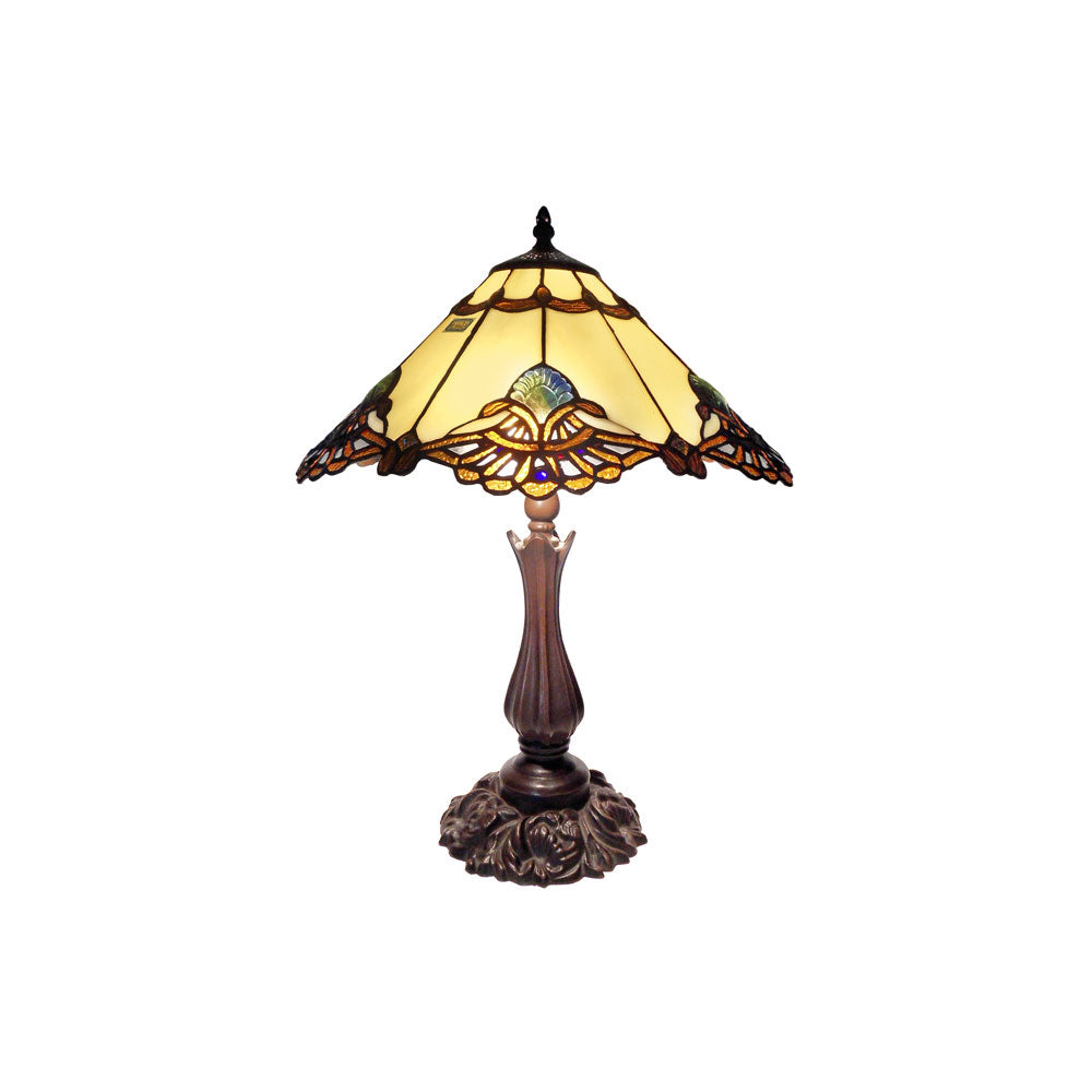 Benita Tiffany Table Lamp Beige - TL-161072B-KG