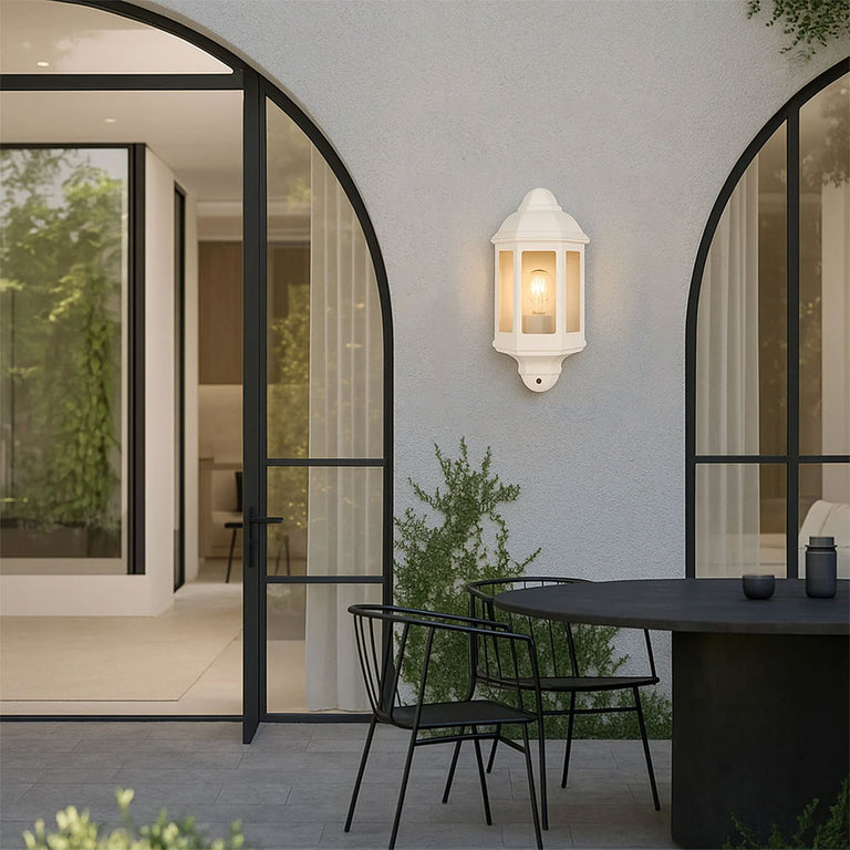 Avara Outdoor Wall Sconce Beige - LLOL040BE