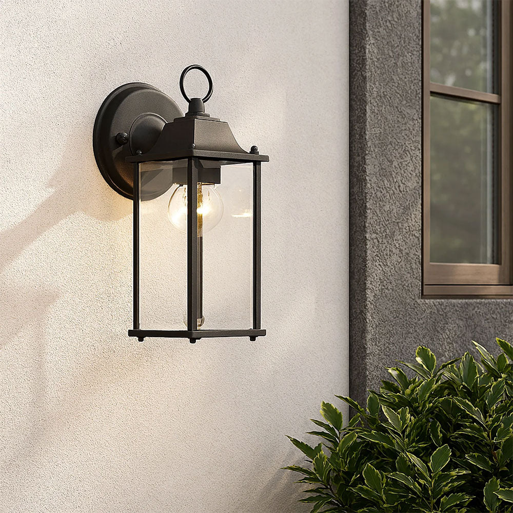 Quorra Outdoor Wall Light Black - LLOL016