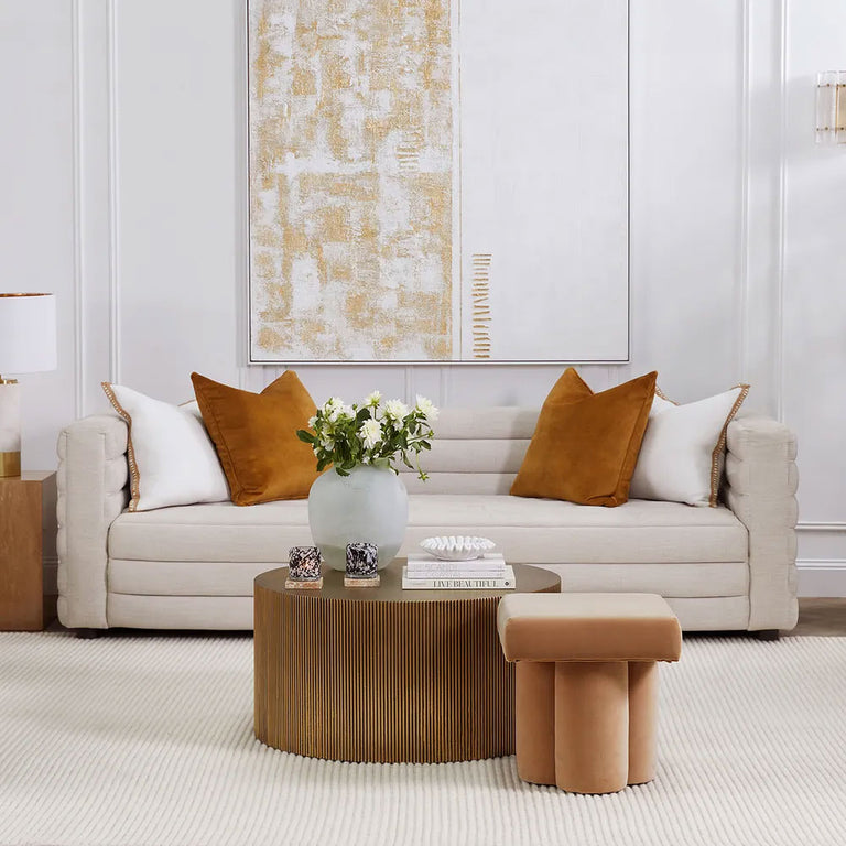 Colorado 3 Seater Sofa Natural Linen - 33087