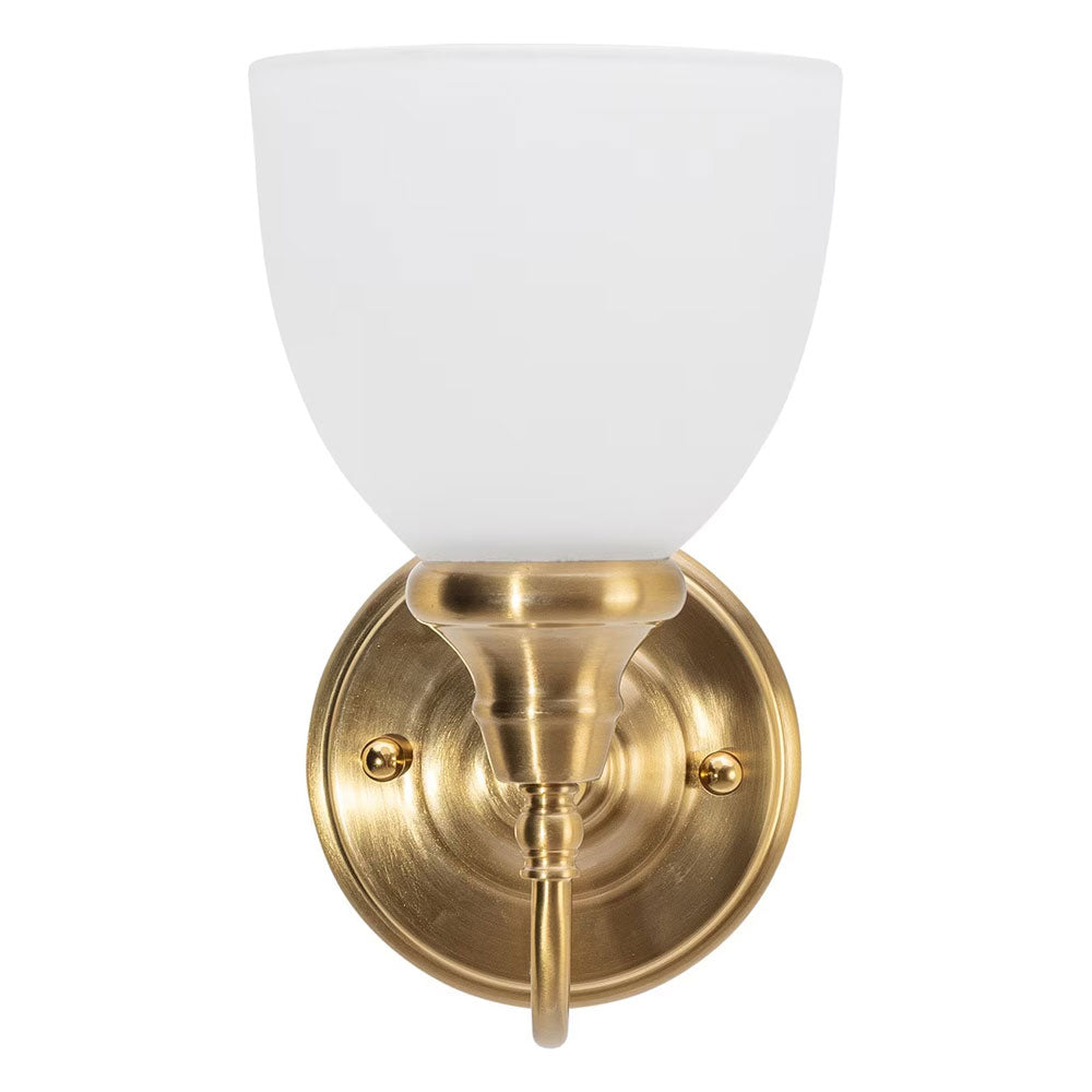 Benson 1 Light Wall Bracket Satin Brass - LOI1001582