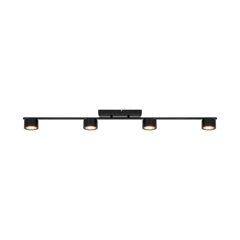 Clyde 4 Rail LED Spot Light Black - 2213530103