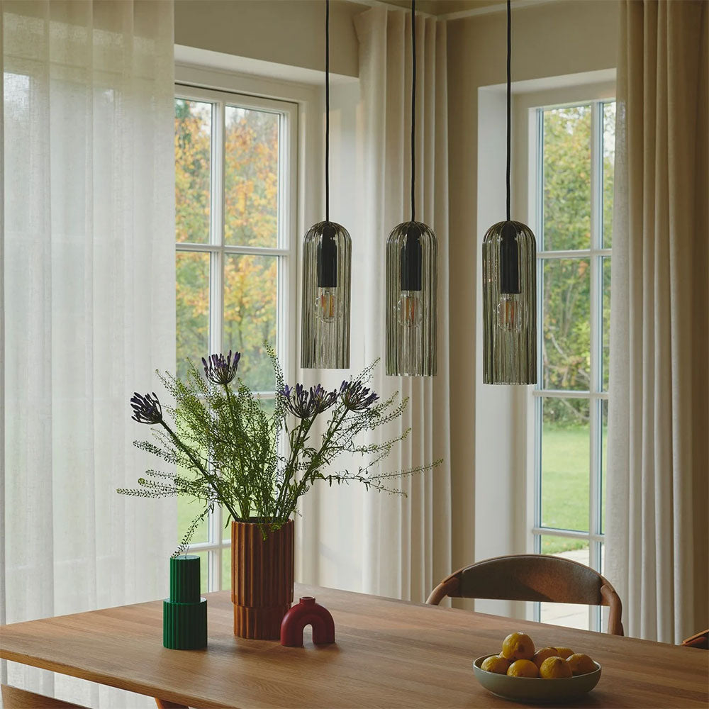 Miella 3 Light Pendant Smoked - 2412533047