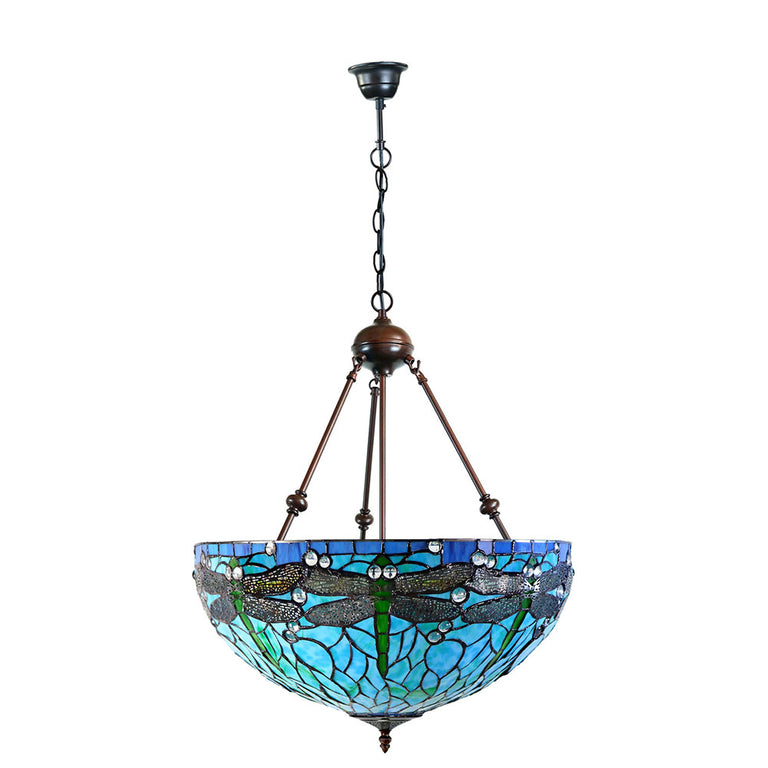 Sylvia Dragonfly Tiffany Pendant - TL-20595A-20CL
