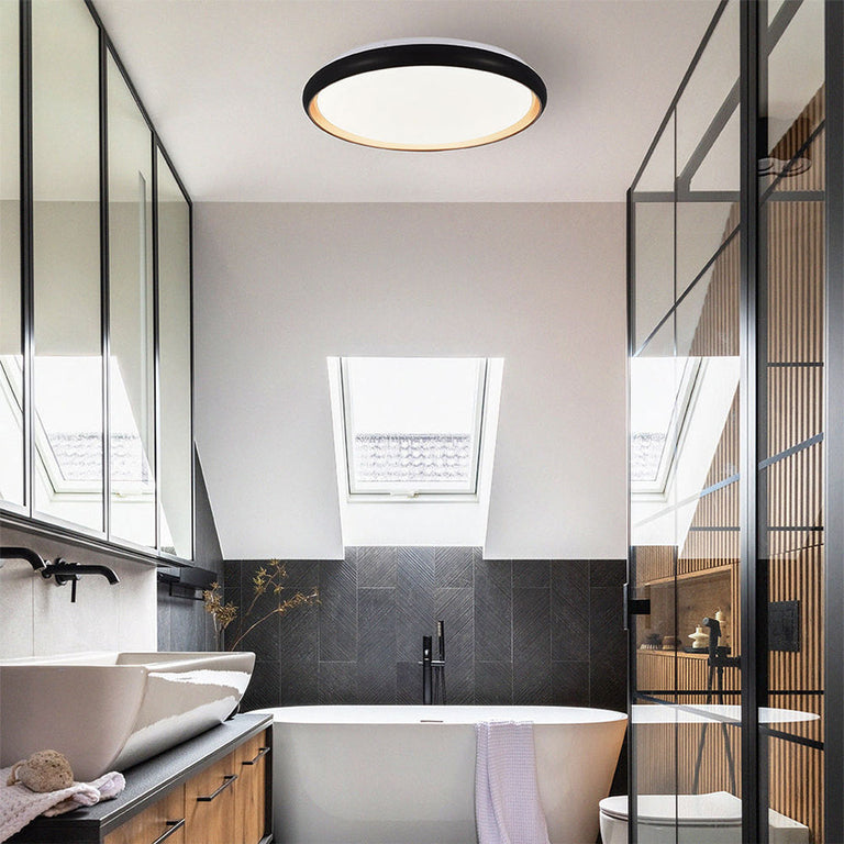 Melanie CCT LED Ceiling Light Black - LL002CL133B