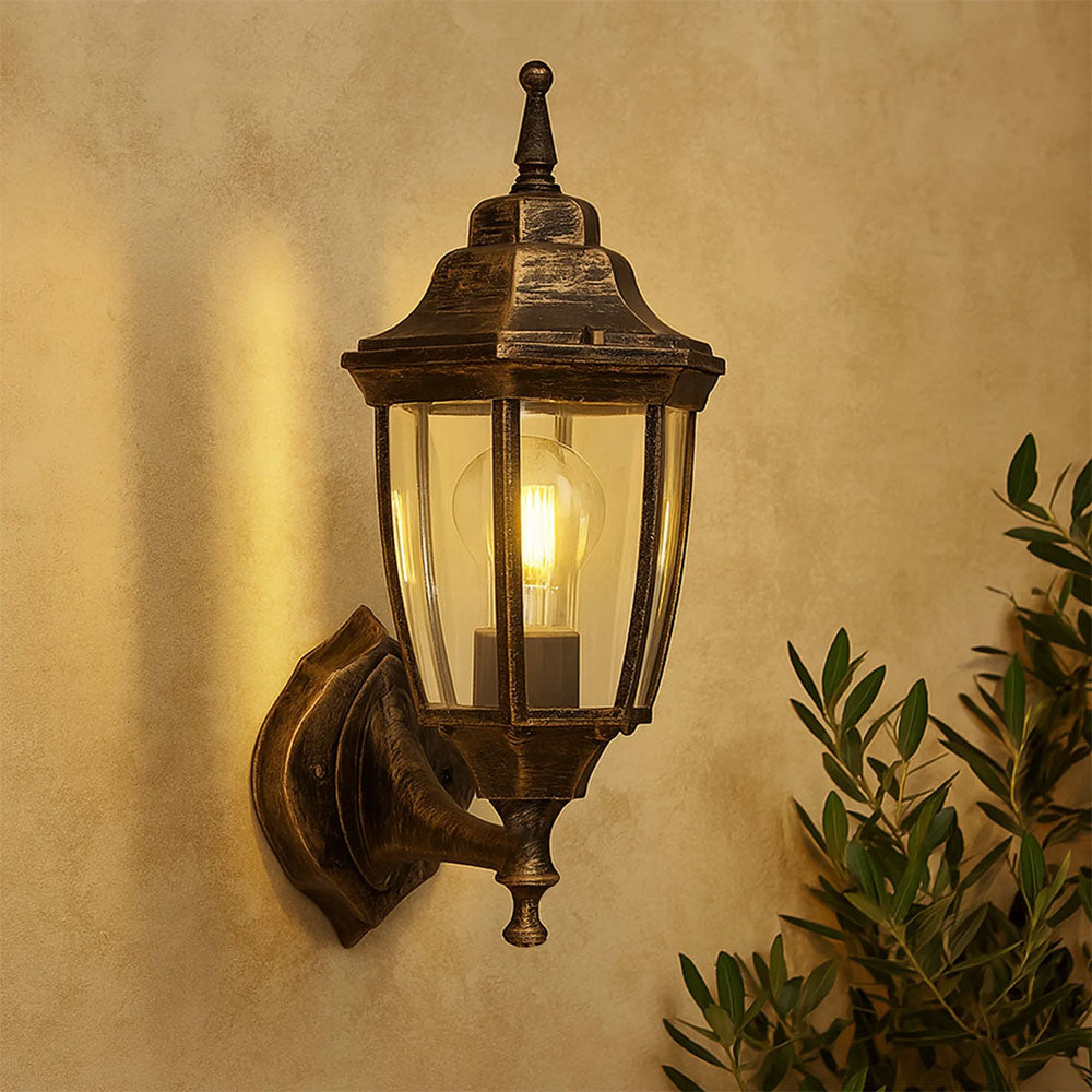 Sylva Up Outdoor Wall Light Bronze - LLOL029BR