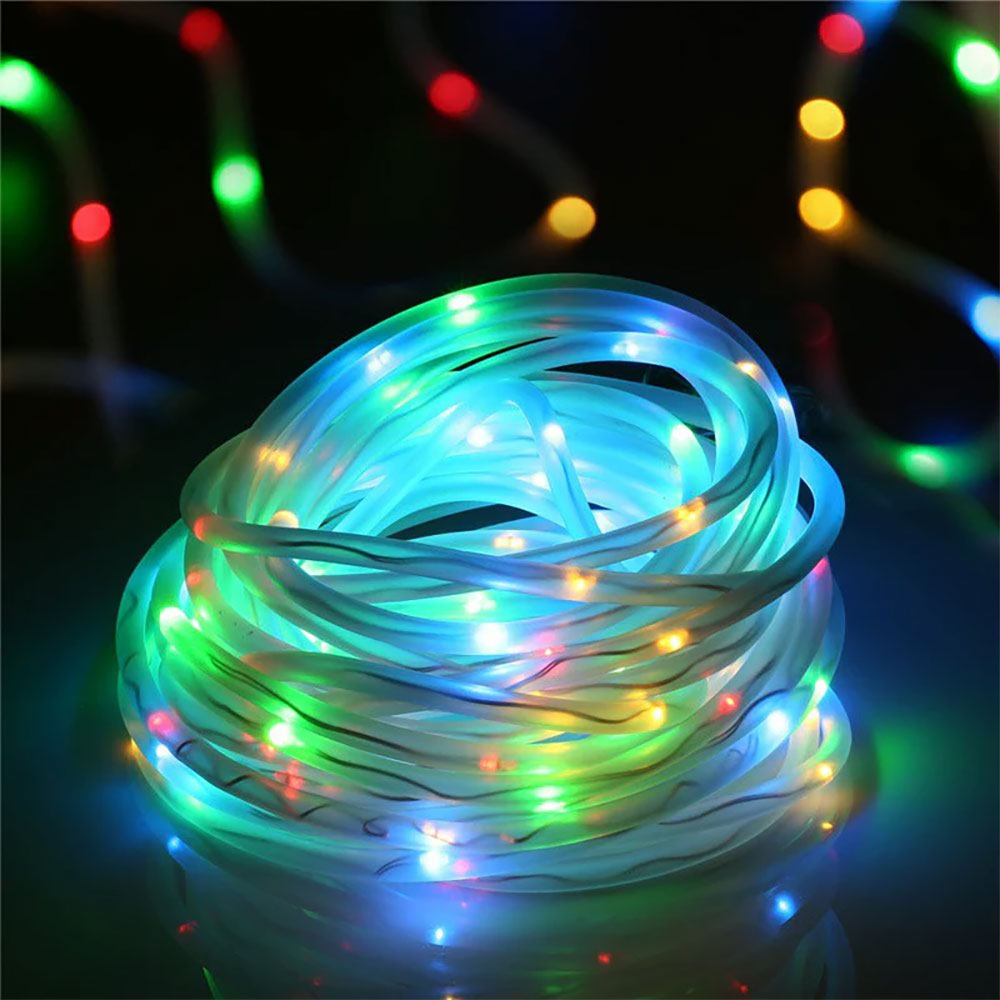 LED Solar Rope Lighting Kit RGBY - SLDROPE-RGBY