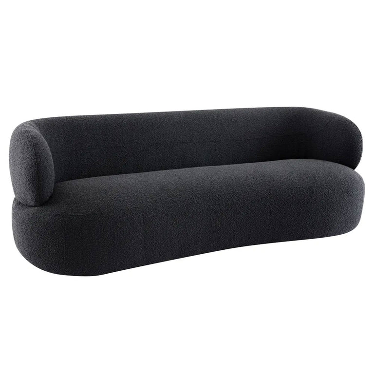 Greenwich 3 Seater Sofa Black Onyx Boucle - 33225