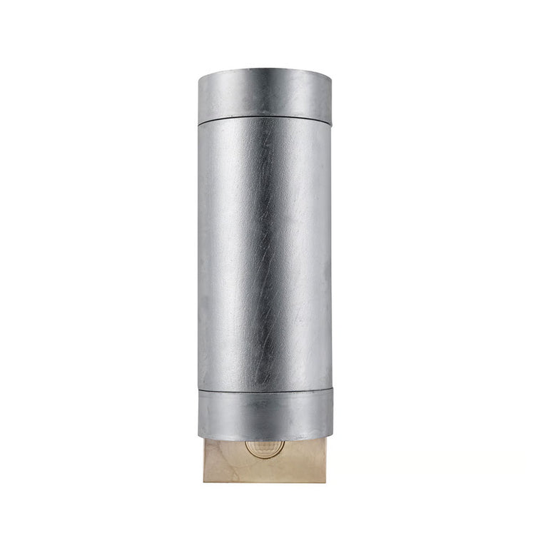 Tin Maxi Double Sensor Wall Light Galvanized - 21519131