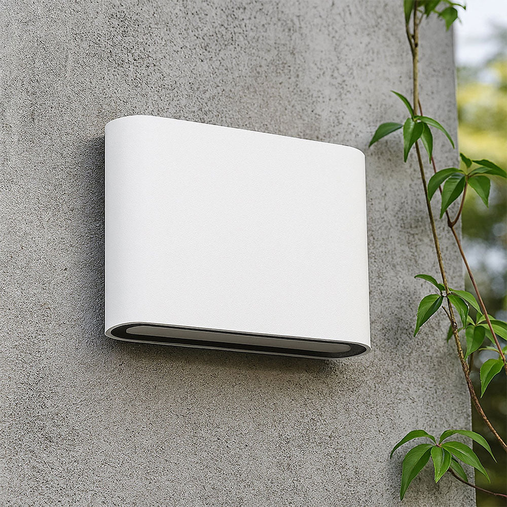Elaro CCT LED Outdoor Wall Light Small White - LLOL032W