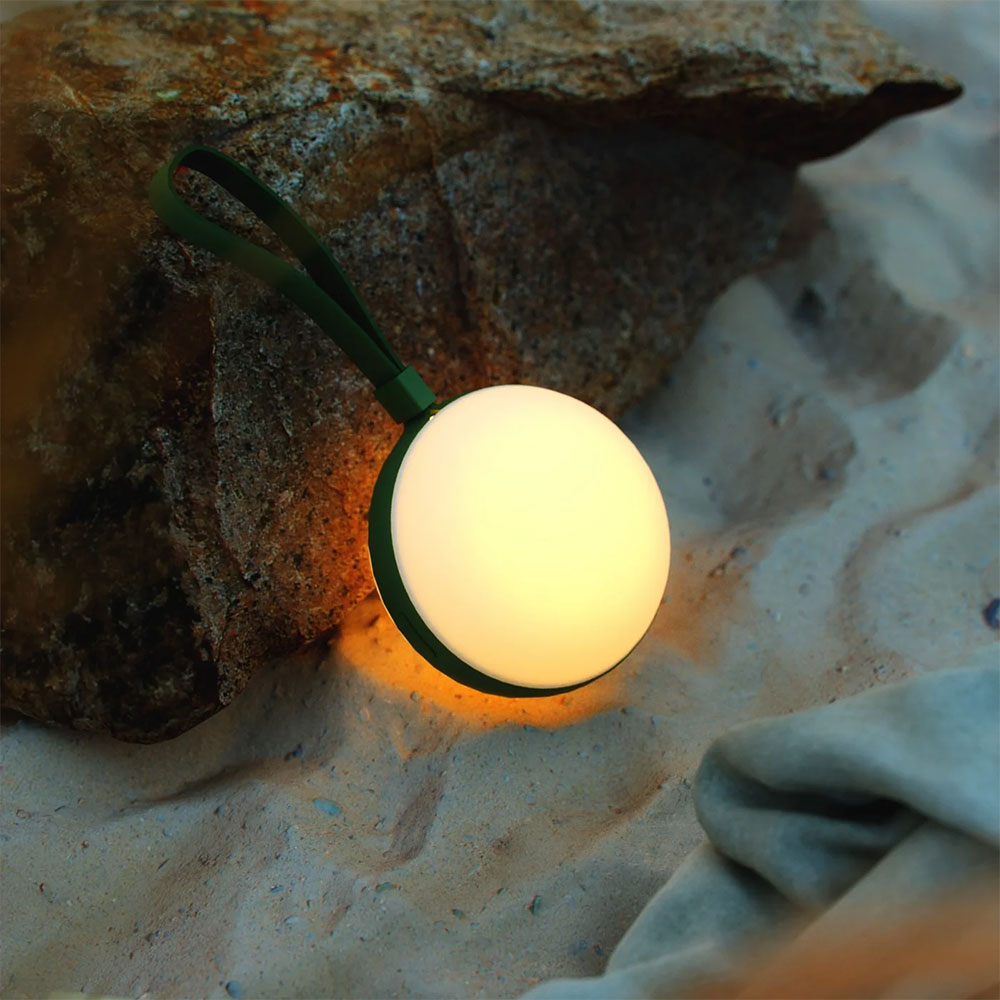 Bring To Go 12 LED Rechargeable Battery Light White / Green - 2218013023