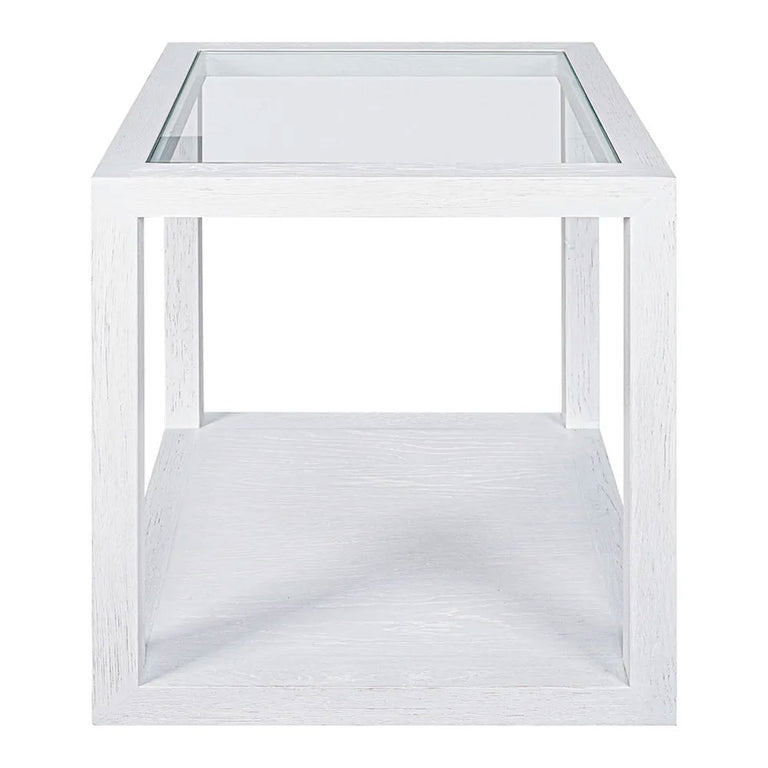 Sadie Square Side Table Large White - 33314