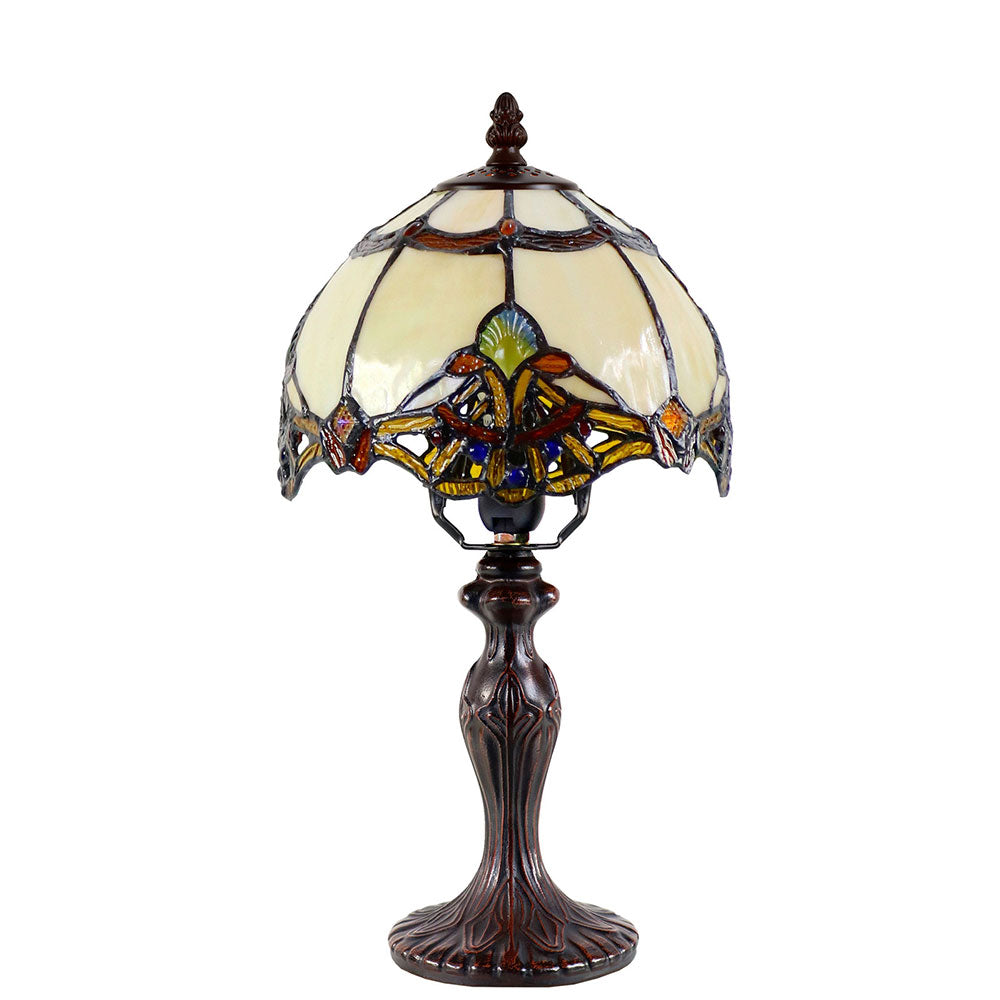 Benita Tiffany Table Lamp Beige - TL-081072B-311S