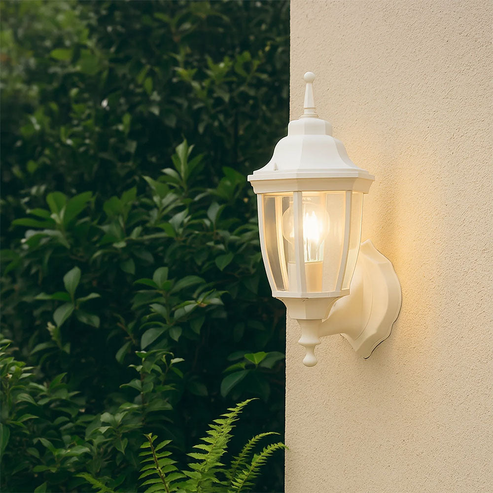 Sylva Up Outdoor Wall Light Beige - LLOL029BE