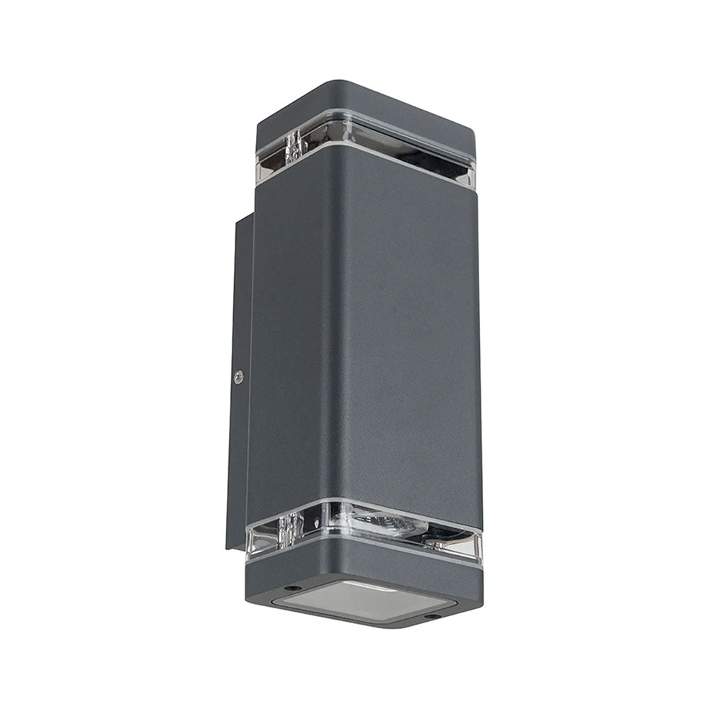 Rivo Up and Down LED CCT Outdoor Wall Light Charcoal - LLOL013