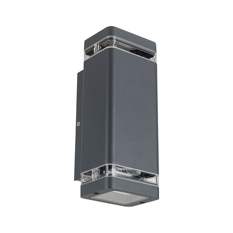 Rivo Up and Down LED CCT Outdoor Wall Light Charcoal - LLOL013