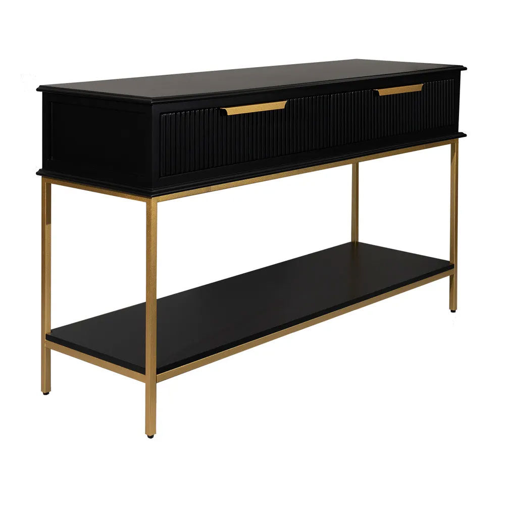 Aimee Small Console Table Black - 33032