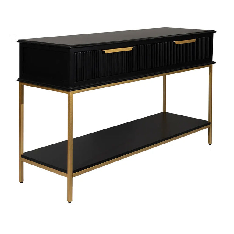 Aimee Small Console Table Black - 33032