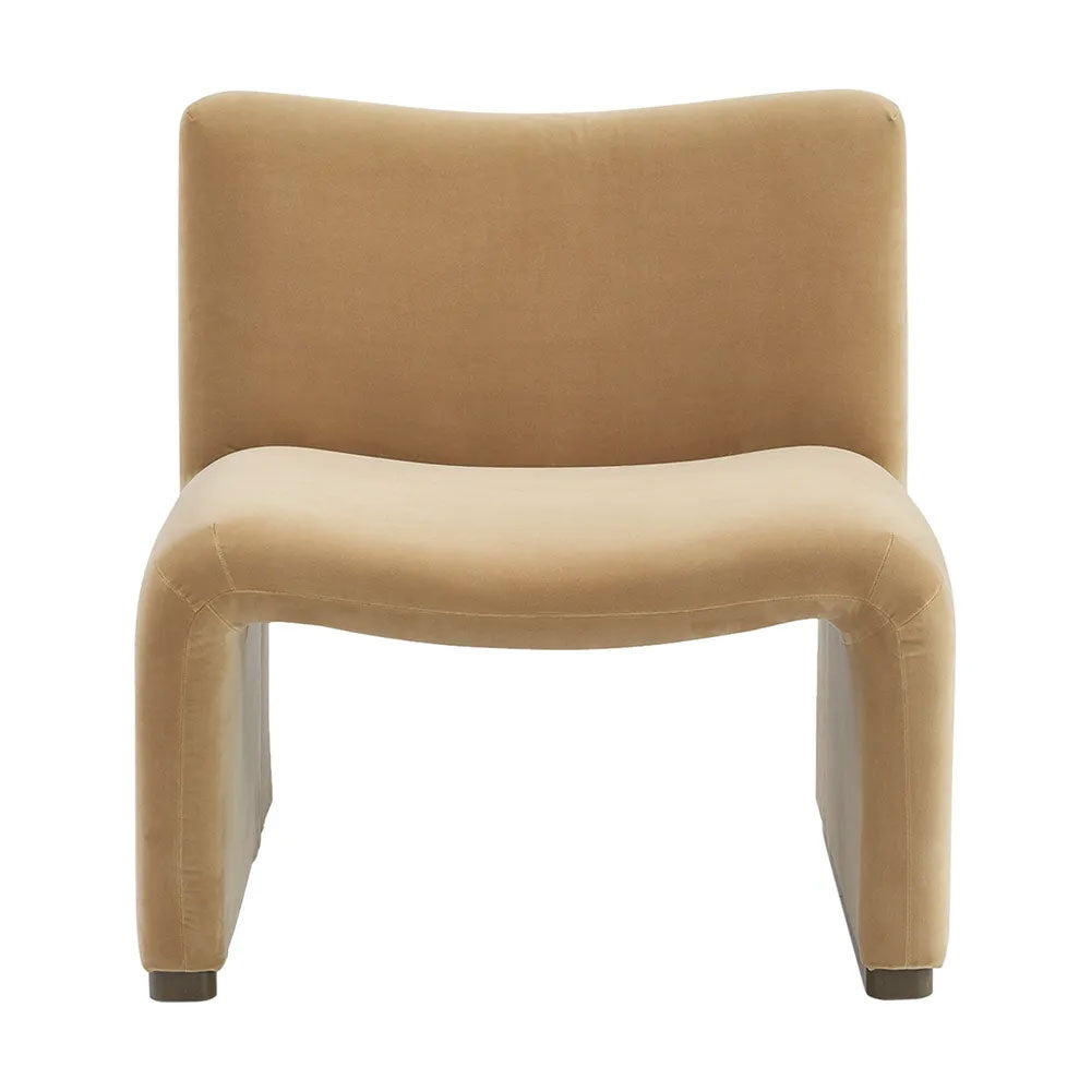 Beau Occasional Chair Ochre Velvet - 33073