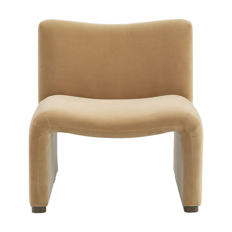 Beau Occasional Chair Ochre Velvet - 33073