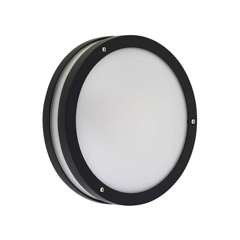 Omira CCT LED Outdoor Bunker Light Small Black - LLOL036S