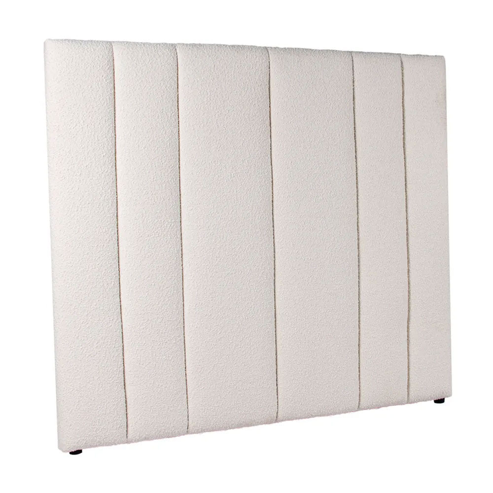 Soho Queen Bedhead White Boucle - 32940