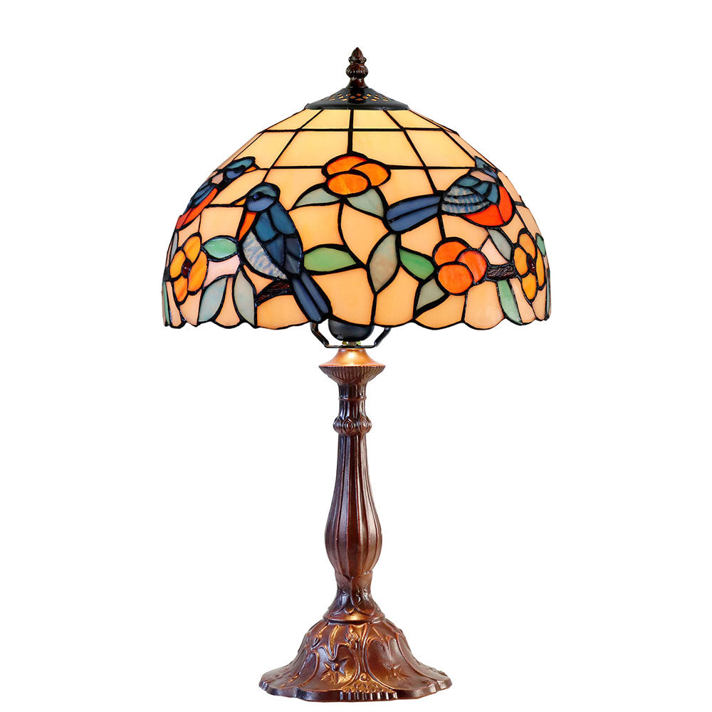 Tori Bluebird Tiffany Table Lamp - TL-122346-305M