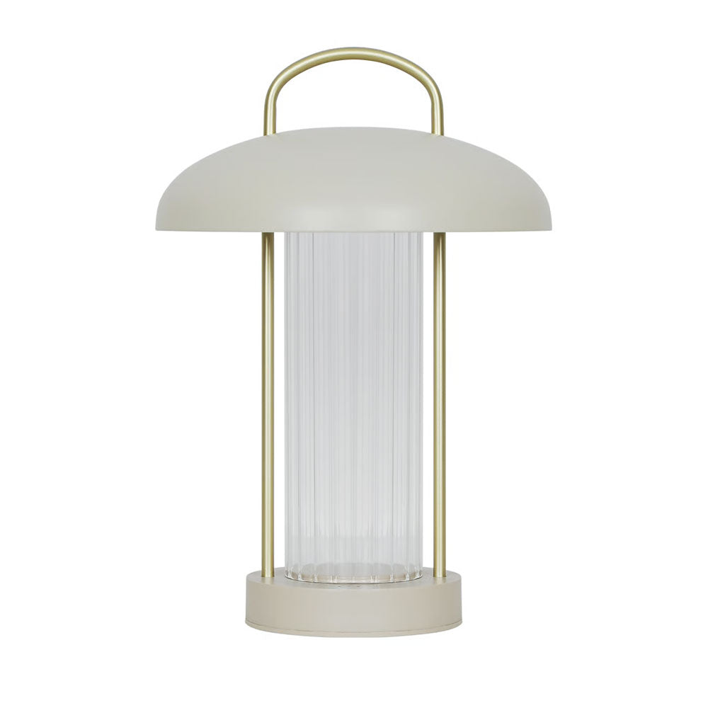 Mirano LED Portable Rechargeable Table Lamp Beige - 2512505009