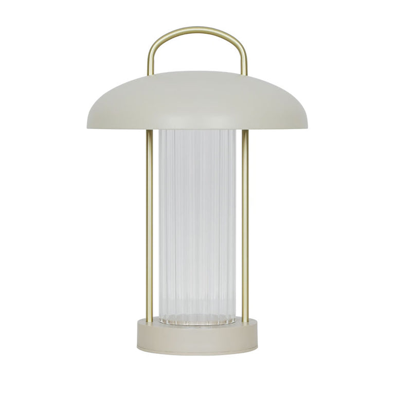 Mirano LED Portable Rechargeable Table Lamp Beige - 2512505009
