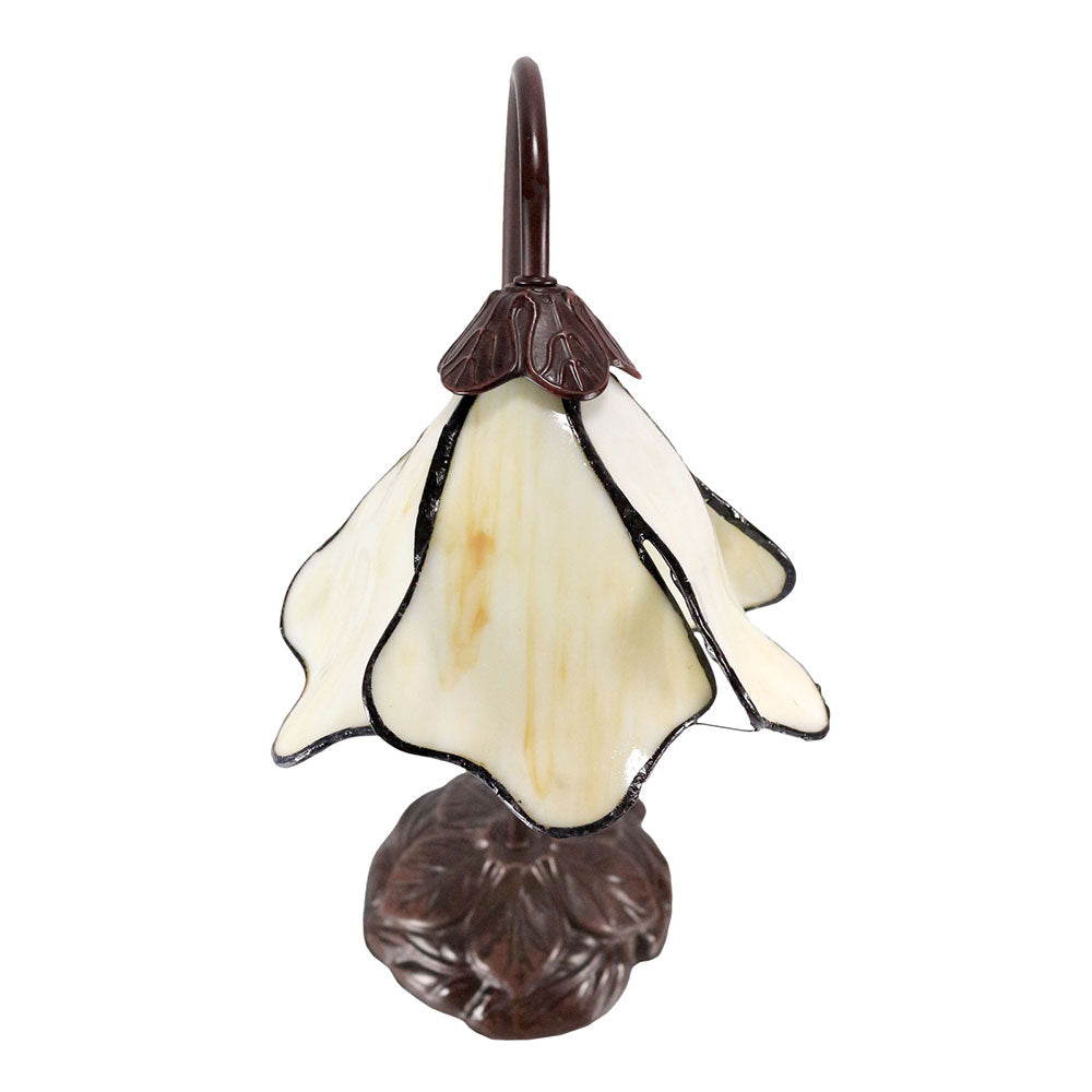 Tiffany Single Lotus Table Lamp Beige - TL-AL-6RC