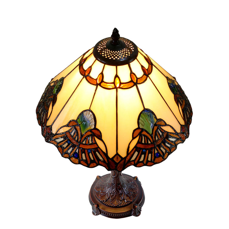 Benita Tiffany Table Lamp Beige - TL-141072B-N032