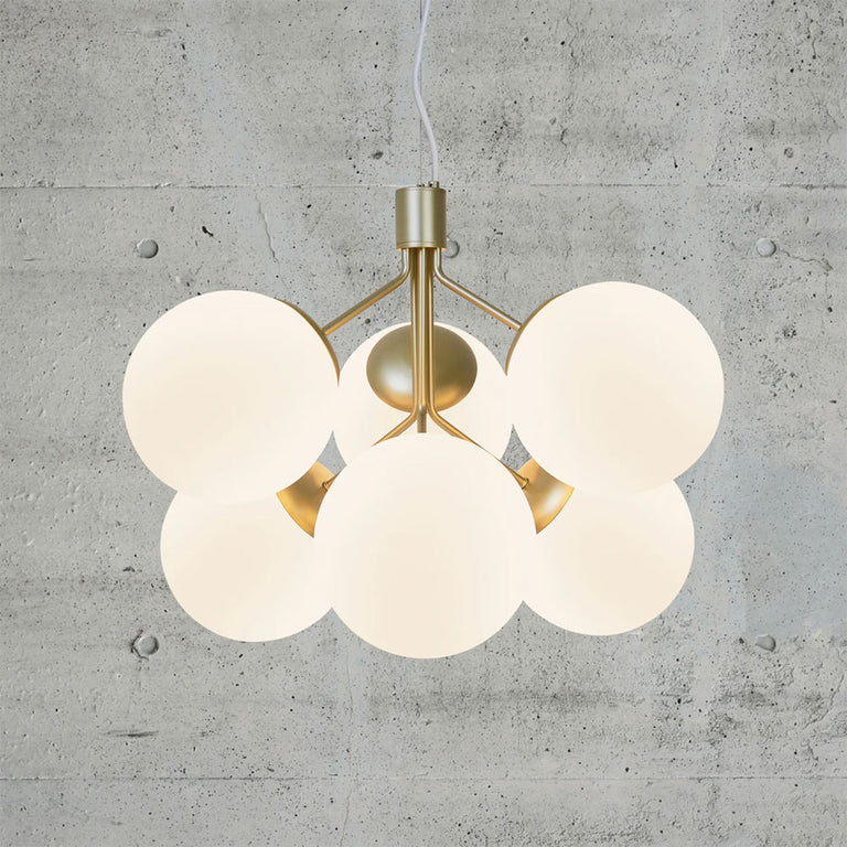 Ivona 6 Light Pendant Brass - 2112163035