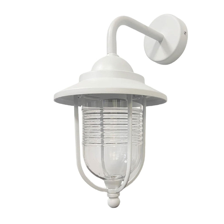 Elvo Outdoor Wall Light White - LLOL011W