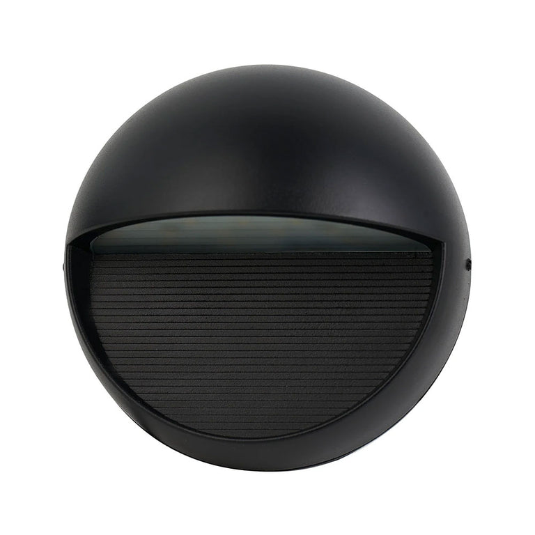 Brano LED CCT Step Light With Eyelid Black - LLOL028