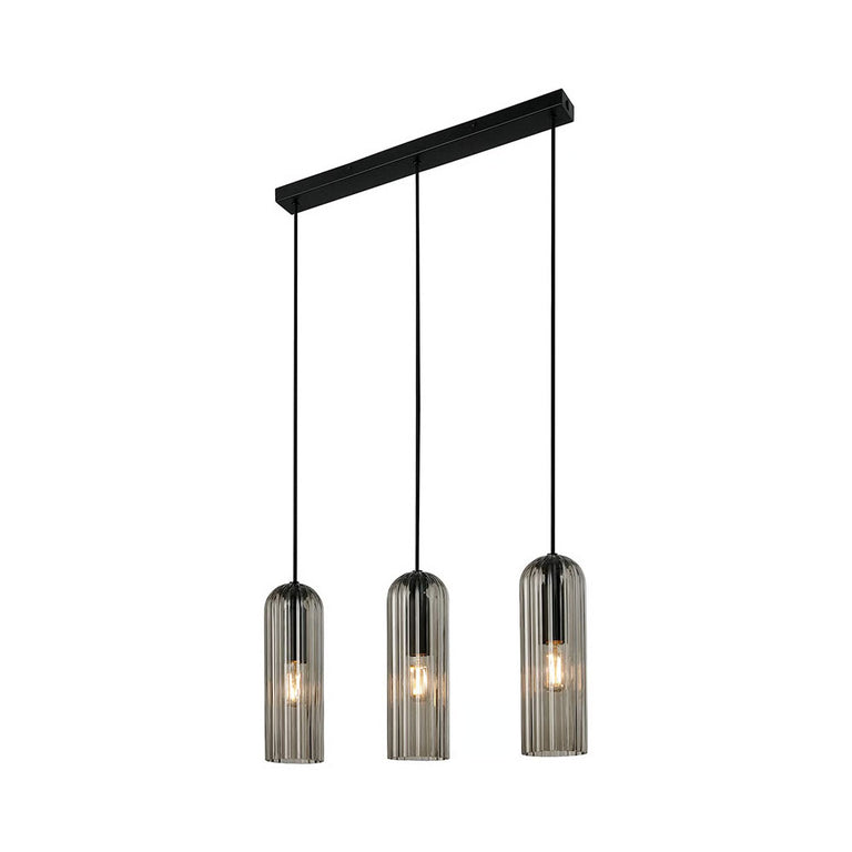 Miella 3 Light Pendant Smoked - 2412533047