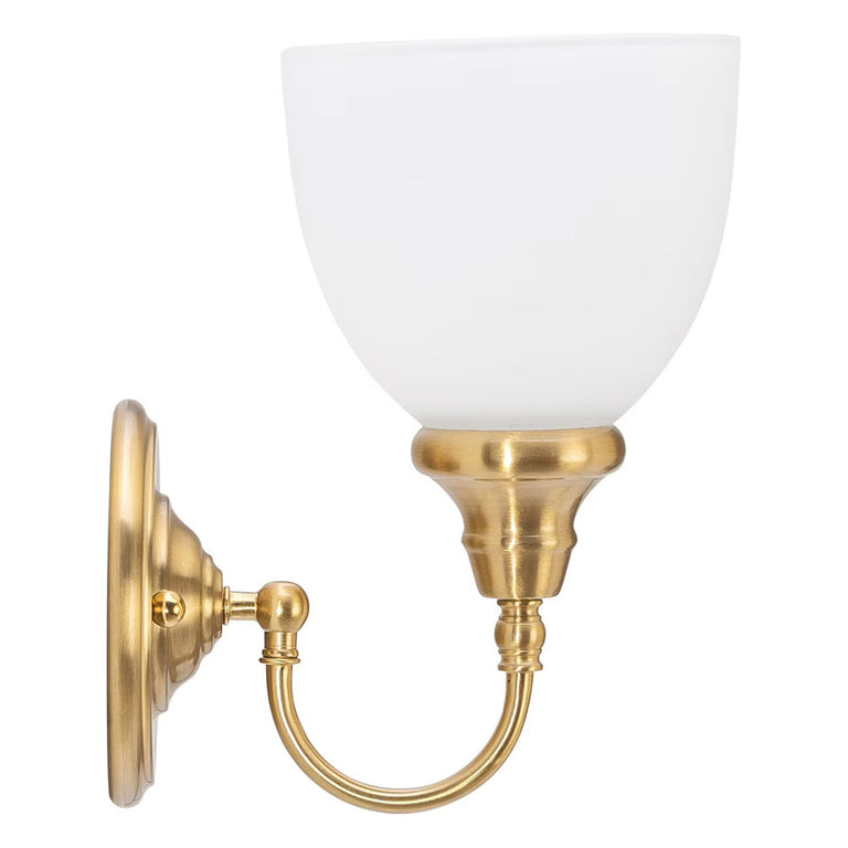Benson 1 Light Wall Bracket Satin Brass - LOI1001582