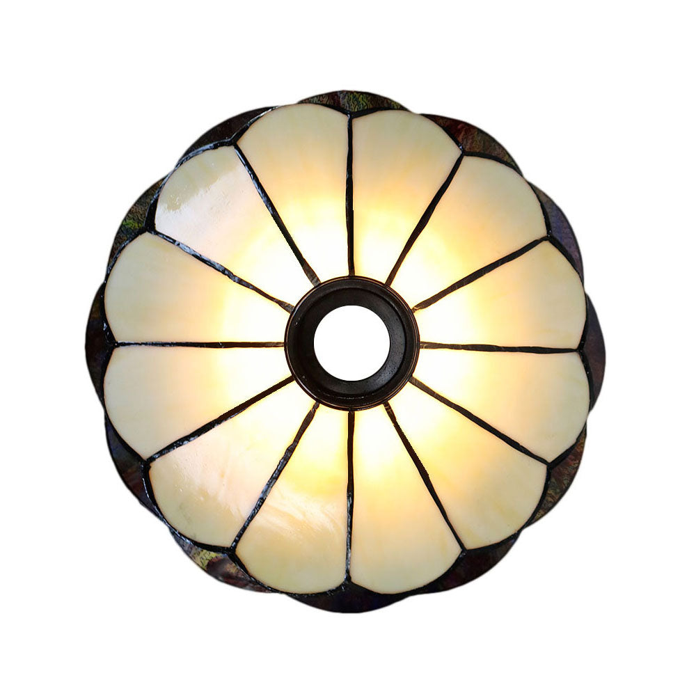 Florence Tiffany Uplight Floor Lamp - TL-OF82