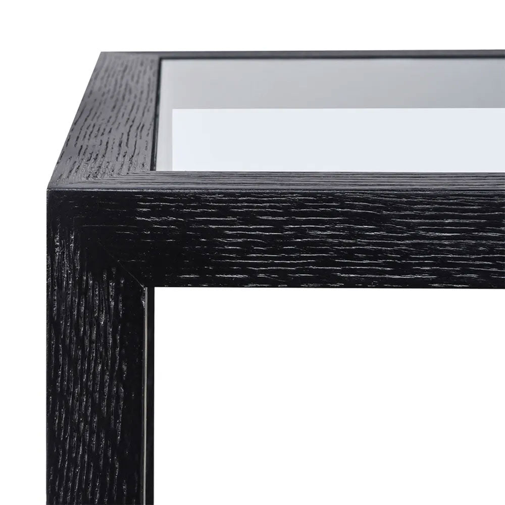 Sadie Square Side Table Large Black - 33312