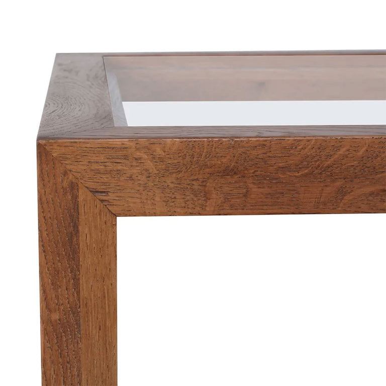 Sadie Square Side Table Large Walnut - 33313