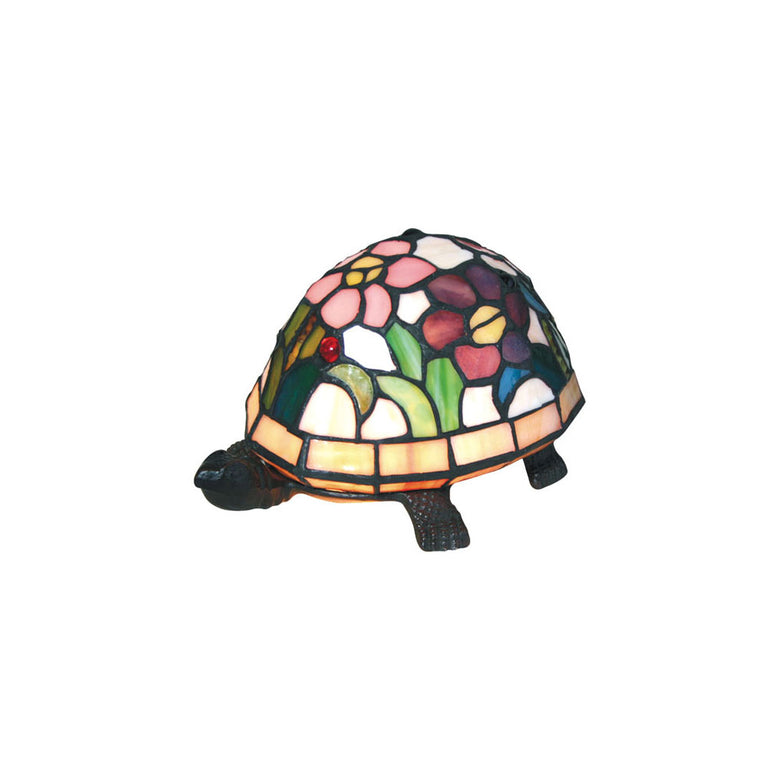 Turtle Tiffany Table Lamp Rose - TL-816-QN07