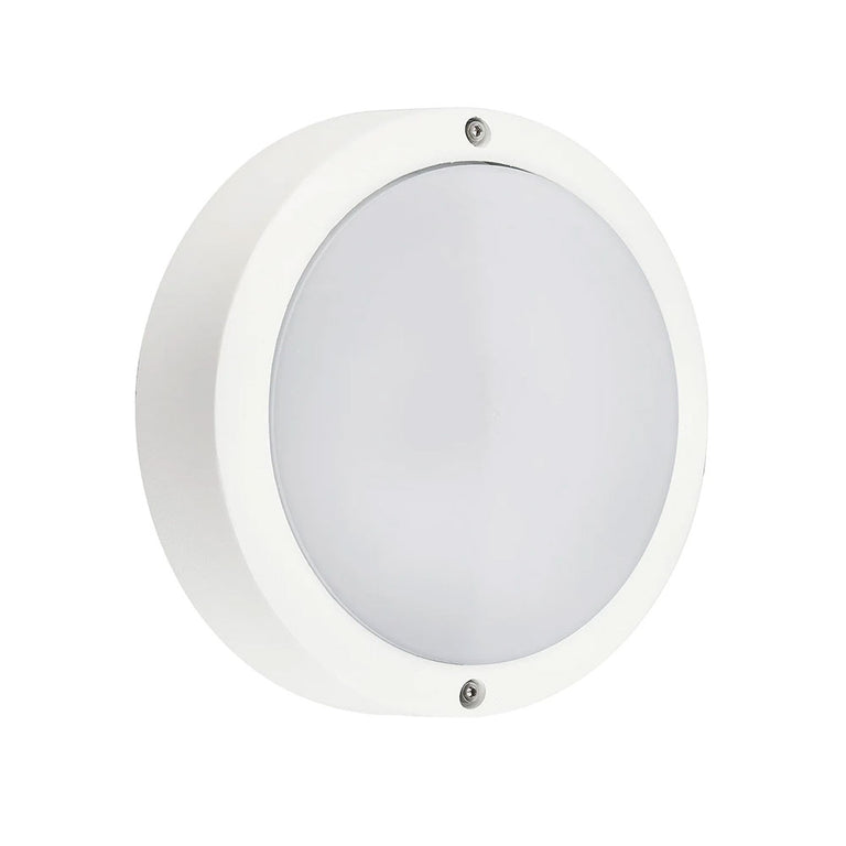 Talvia LED CCT Outdoor Bunker Light White - LLOL026W