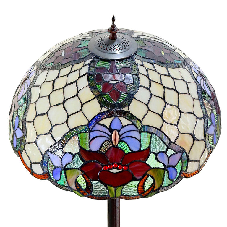 Alicia Tiffany Floor Lamp - TL-F20053-KG