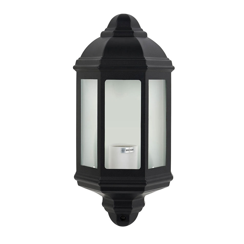 Avara Outdoor Wall Sconce Black - LLOL040BK