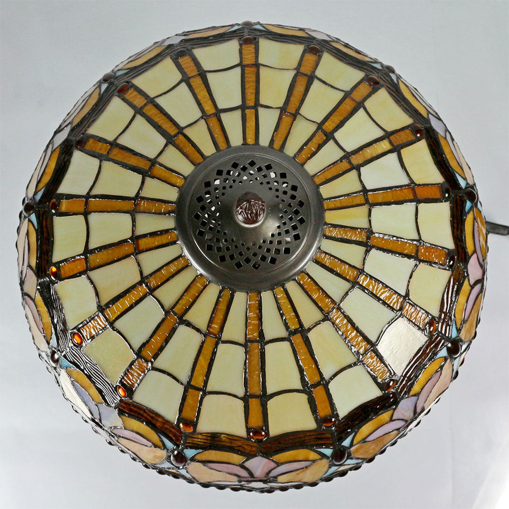 Madonna Tiffany Beaded Table Lamp Large - TL-1655G-KG