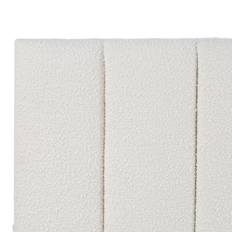 Soho King Bedhead White Boucle - 32941